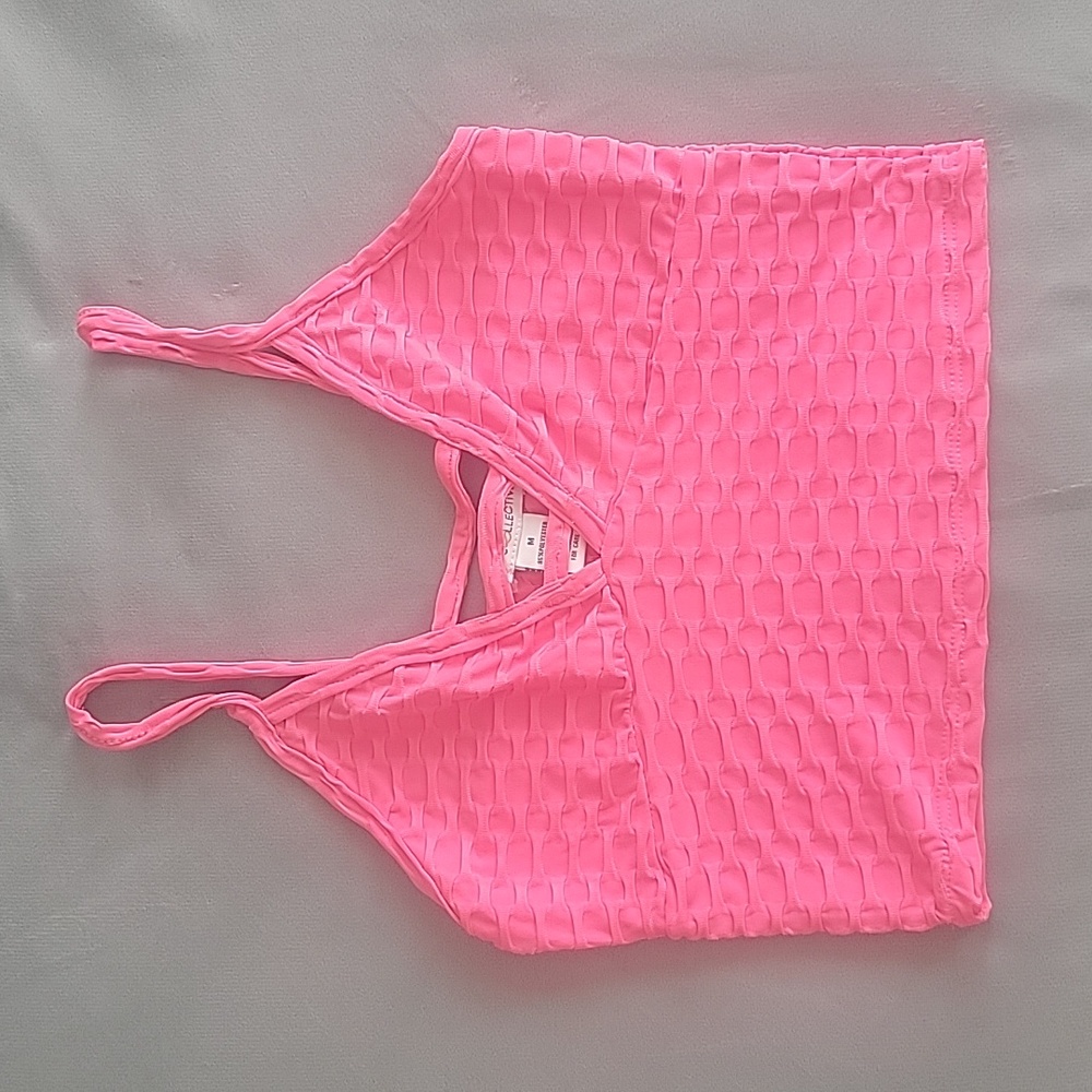 Women Tiny Tank Top, Size M, Color Pink